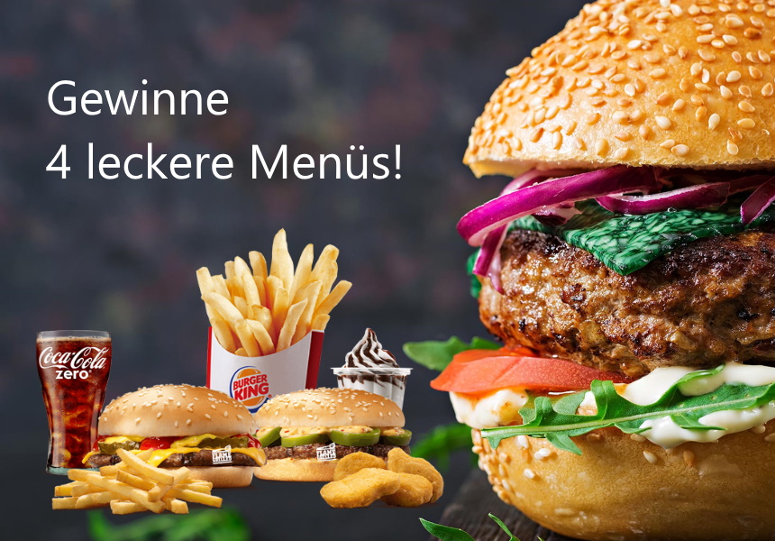 4 burger king menus