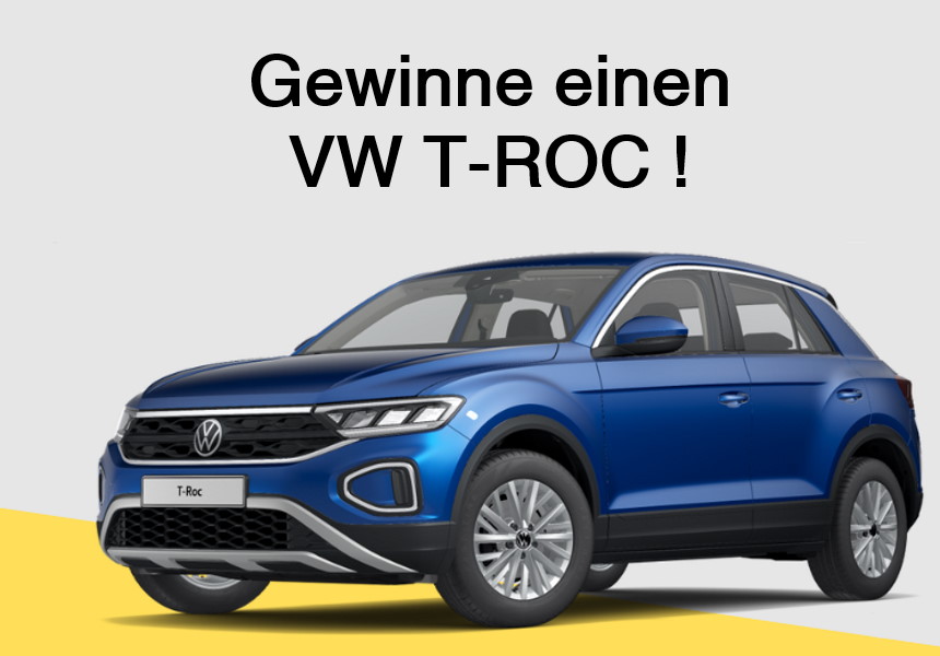gewinne einen vw t-roc