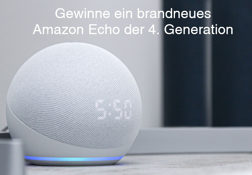 Gewinne ein Amazon Echo 4