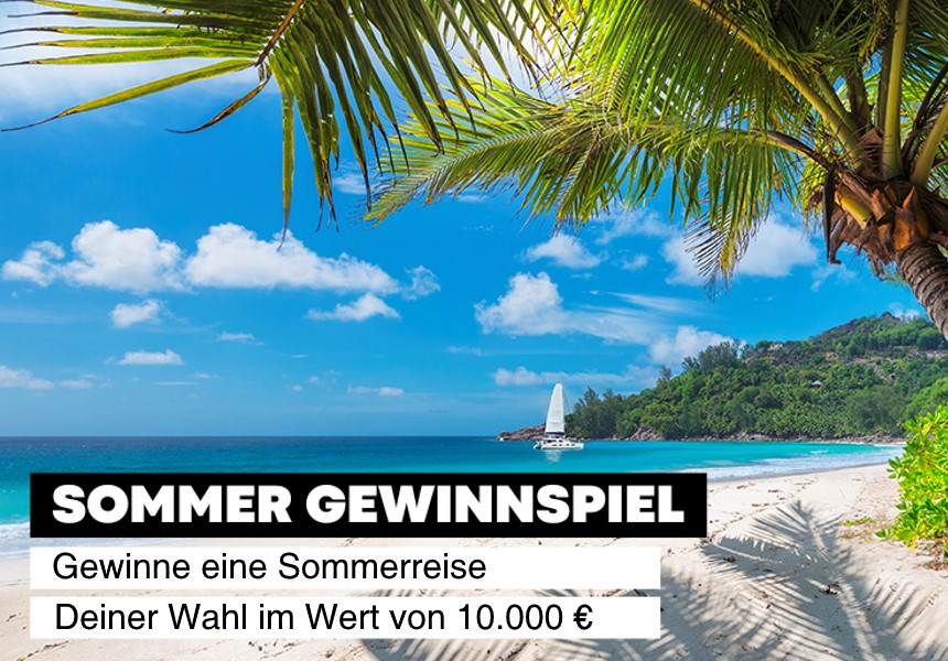 Sommerreise im Wert von 10.000