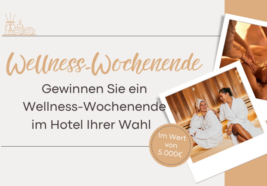 Gewinne ein Wellness-Wochenende