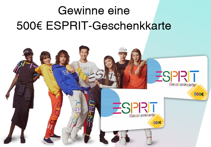 500 Euro ESPRIT-Geschenkkarte gewinnen