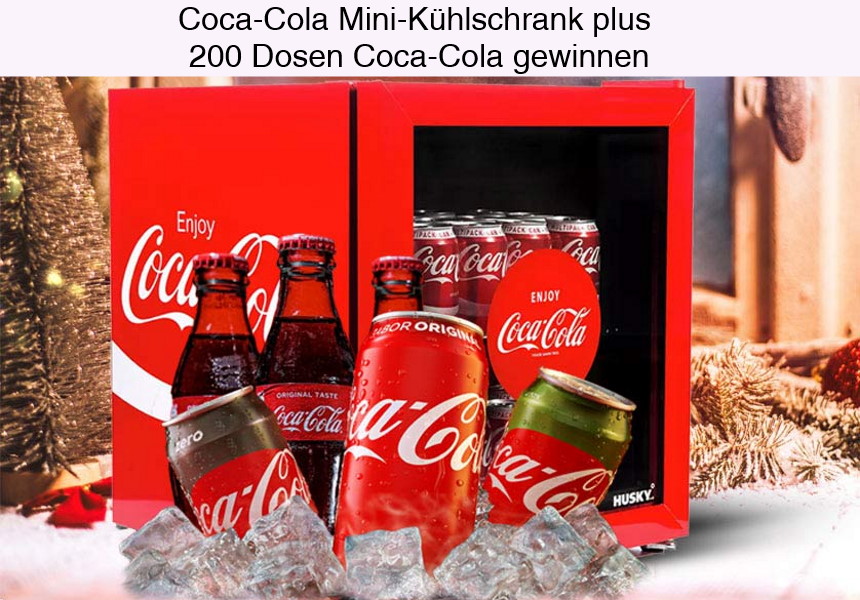 Coca-Cola Mini-Kühlschrank
