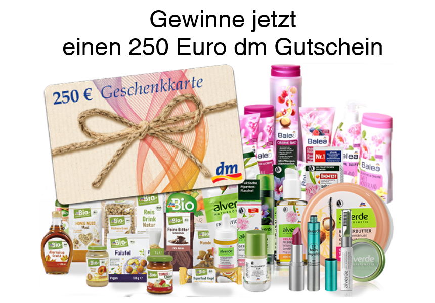 250 € dm-Gutschein