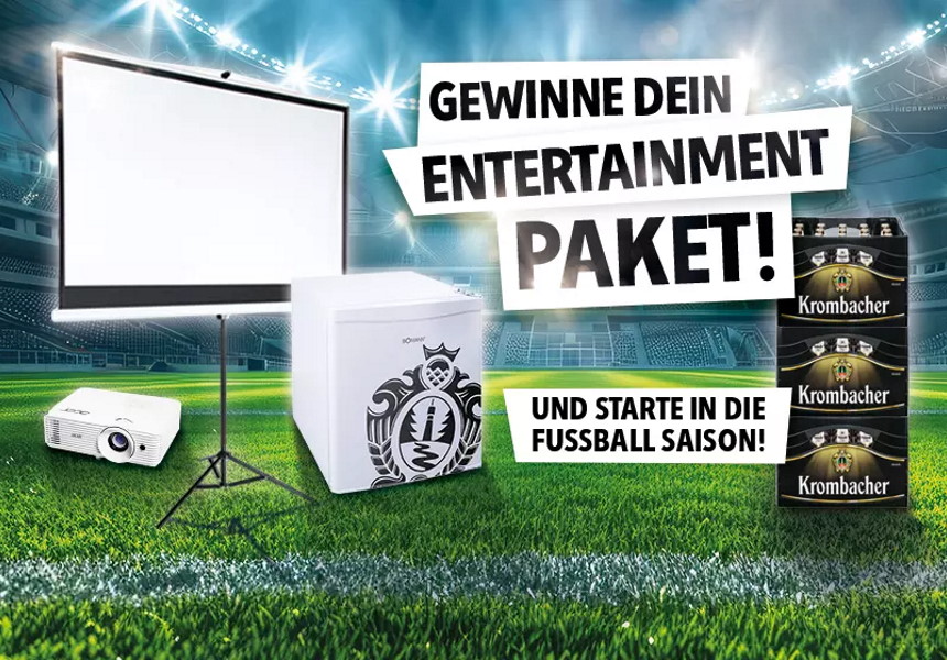 Krombacher Outdoor Entertainment Paket